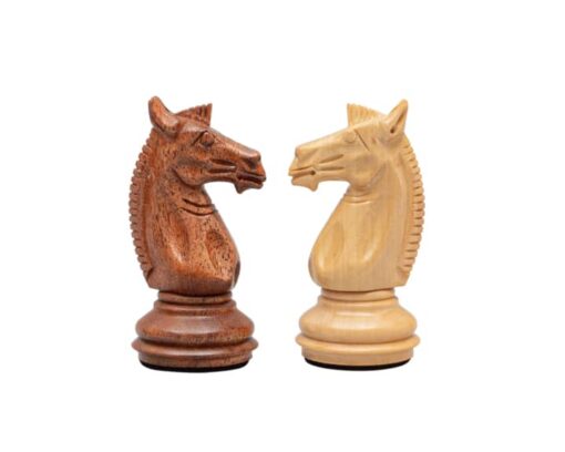 Jeu d'Échecs Italien Trapani en Bois d'Acacia et Bois de Buis