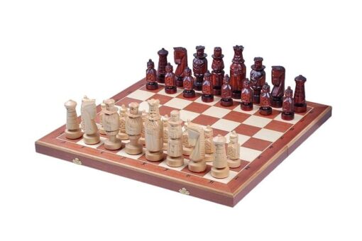 212-1-Ensemble-Professionnel-Tournois-Jeu-Echecs-Bois-Charme-Hêtre-Echiquier-Pliant-Bois-Acajou-Sycomore